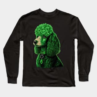 Poodle St. Patrick's day Long Sleeve T-Shirt